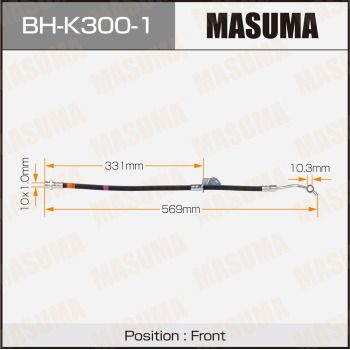 BHK3001 MASUMA Тормозной шланг