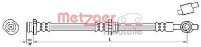 4110388 METZGER Тормозной шланг