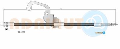101225 ADRIAUTO Тормозной шланг