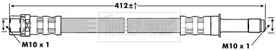 BBH6884 BORG & BECK Тормозной шланг