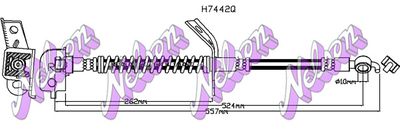 H7442Q KAWE Тормозной шланг