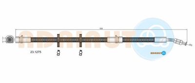 231275 ADRIAUTO Тормозной шланг
