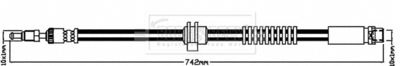 BBH8322 BORG & BECK Тормозной шланг