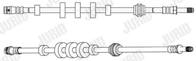 173125J JURID Тормозной шланг