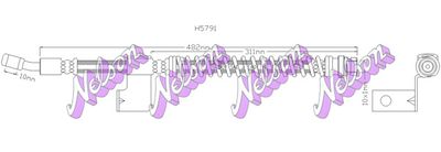 H5791 KAWE Тормозной шланг