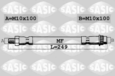 6604001 SASIC Тормозной шланг