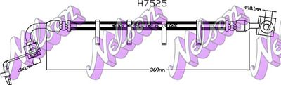 H7525 KAWE Тормозной шланг