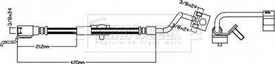 BBH8452 BORG & BECK Тормозной шланг