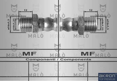 8059 AKRON-MALÒ Тормозной шланг