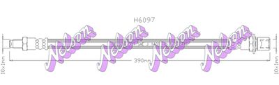 H6097 KAWE Тормозной шланг