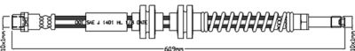 JBH1238 JURATEK Тормозной шланг