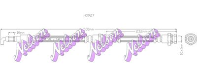 H3927 KAWE Тормозной шланг