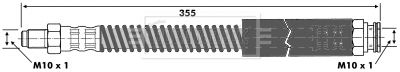 BBH6060 BORG & BECK Тормозной шланг