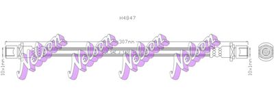 H4847 KAWE Тормозной шланг