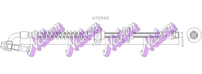 H7094Q KAWE Тормозной шланг