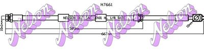 H7661 KAWE Тормозной шланг