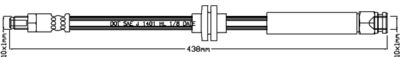 JBH1211 JURATEK Тормозной шланг