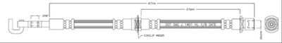 VBJ274 MOTAQUIP Тормозной шланг