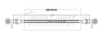 BBH9041 BORG & BECK Тормозной шланг