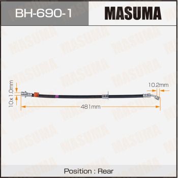 BH6901 MASUMA Тормозной шланг