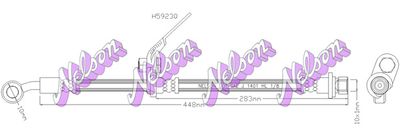 H5923Q KAWE Тормозной шланг