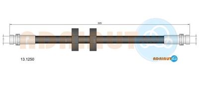 131250 ADRIAUTO Тормозной шланг
