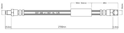 VBH438 MOTAQUIP Тормозной шланг