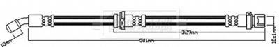 BBH8264 BORG & BECK Тормозной шланг