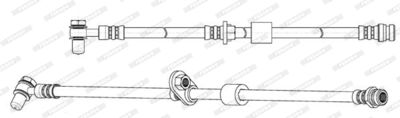 FHY2787 FERODO Тормозной шланг