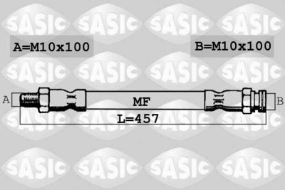 SBH0178 SASIC Тормозной шланг