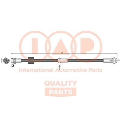 70810071 IAP QUALITY PARTS Тормозной шланг