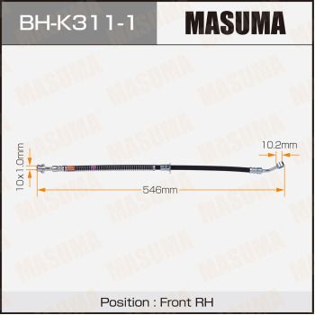 BHK3111 MASUMA Тормозной шланг