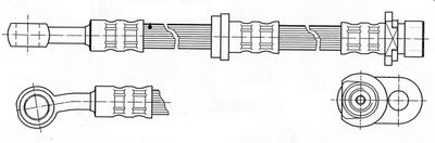 511954 CEF Тормозной шланг