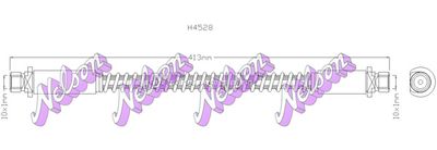 H4528 KAWE Тормозной шланг