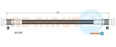 481202 ADRIAUTO Тормозной шланг