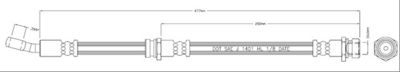 VBH1229 MOTAQUIP Тормозной шланг