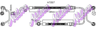 H7207 KAWE Тормозной шланг