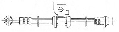 510779 CEF Тормозной шланг