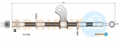 231268 ADRIAUTO Тормозной шланг