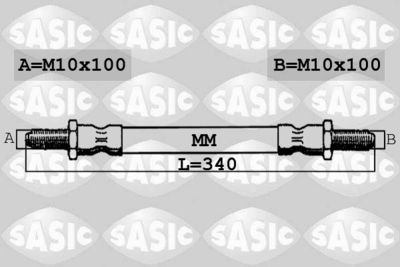 SBH6334 SASIC Тормозной шланг
