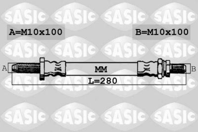 SBH6324 SASIC Тормозной шланг