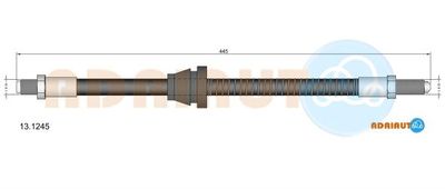 131245 ADRIAUTO Тормозной шланг