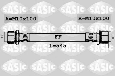 6606191 SASIC Тормозной шланг