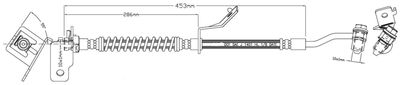 LVBH1477 MOTAQUIP Тормозной шланг