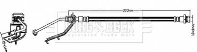 BBH8287 BORG & BECK Тормозной шланг