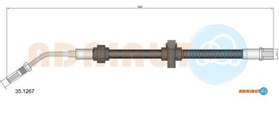 351267 ADRIAUTO Тормозной шланг