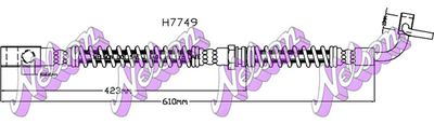 H7749 KAWE Тормозной шланг