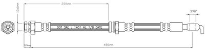 VBJ590 MOTAQUIP Тормозной шланг