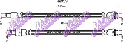 H8059 KAWE Тормозной шланг