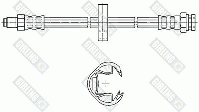 9002302 GIRLING Тормозной шланг